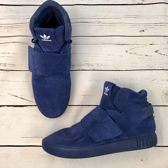 adidas Other - Adidas | Tubular Invader Strap Sneakers in Blue